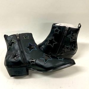 NIB Y.R.U. Dolls Kill Laso Stars Black Cutout Stars